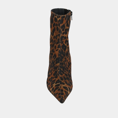 Ankle boots with pointed toes in leopard print | diem