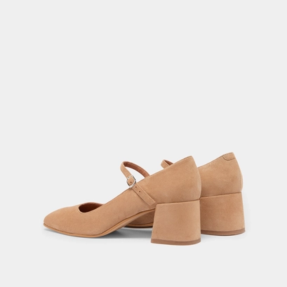 Square-heeled Mary Jane camel