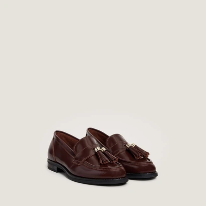 Tassel Loafers brown