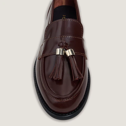 Tassel Loafers brown