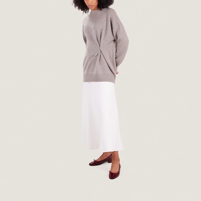 Ballet flats with heels in pleated patent leather | dadou