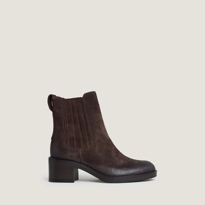 Heeled Boots dark brown