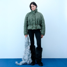 Fur Boots black
