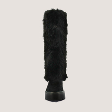 Fur Boots black