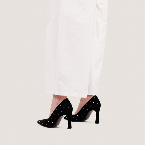 Studded Pumps black