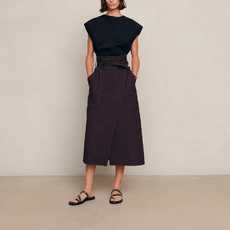 Flat sandals with thin straps black