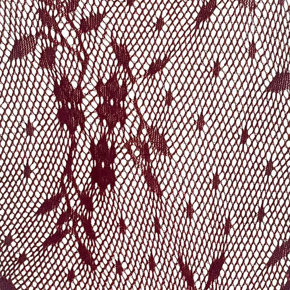 Tights in burgundy lace | OPERA
