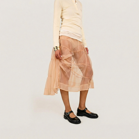 Ballet flats with straps black