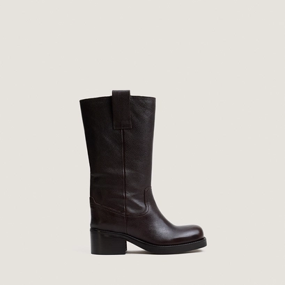 Riding boots dark brown