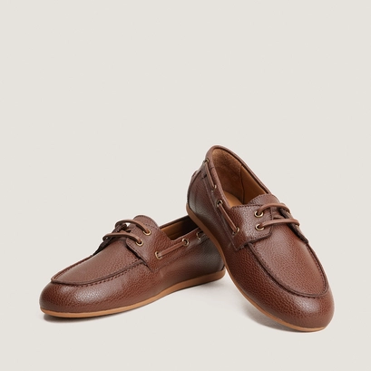 Soft loafers cognac