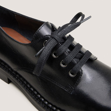 Lace-up derbies black