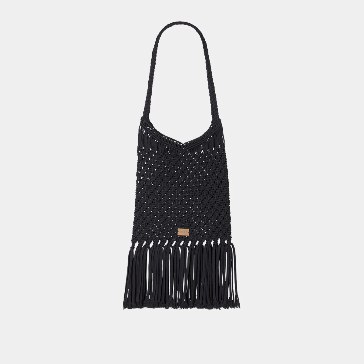 Shoulder bag fringed | AUBIN