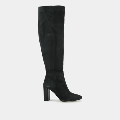 Harley charcoal faux suede boots sabina socol & jonak | harley