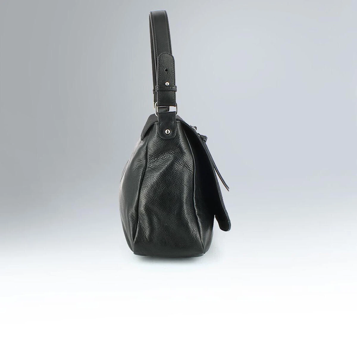 Rachel bag in black leather and colt style