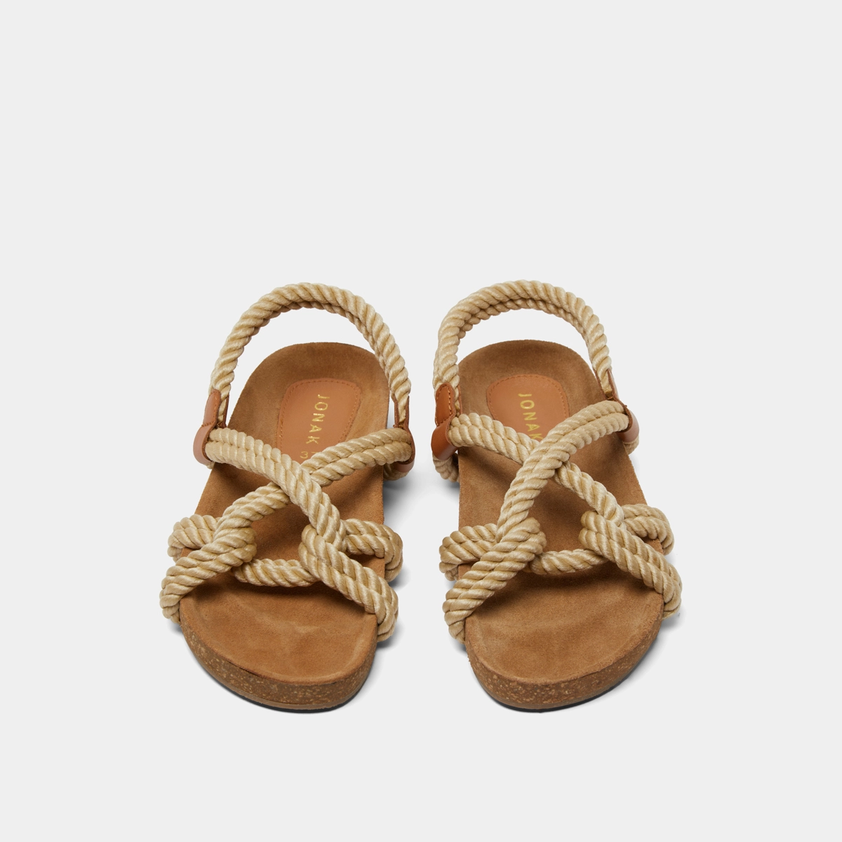 Sandals in beige rope | WILLOW