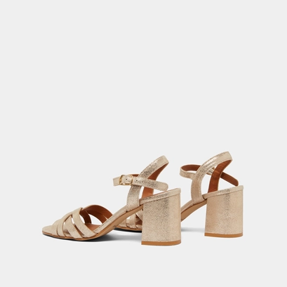 Open-toed sandals platinum