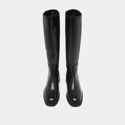 High boots in black leather | peggie