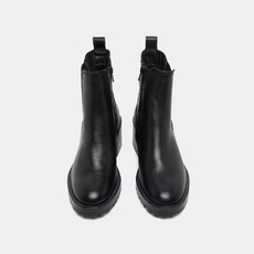 Lowboots with elastic bands black