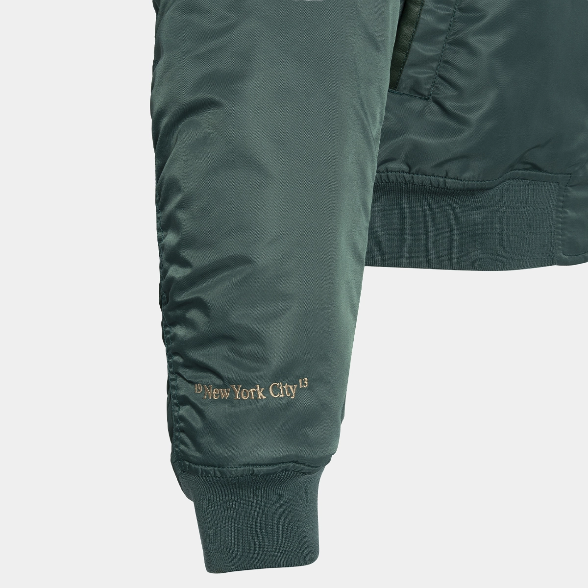 The Jonak Bomber - Jonak x Schott in green nylon | THE