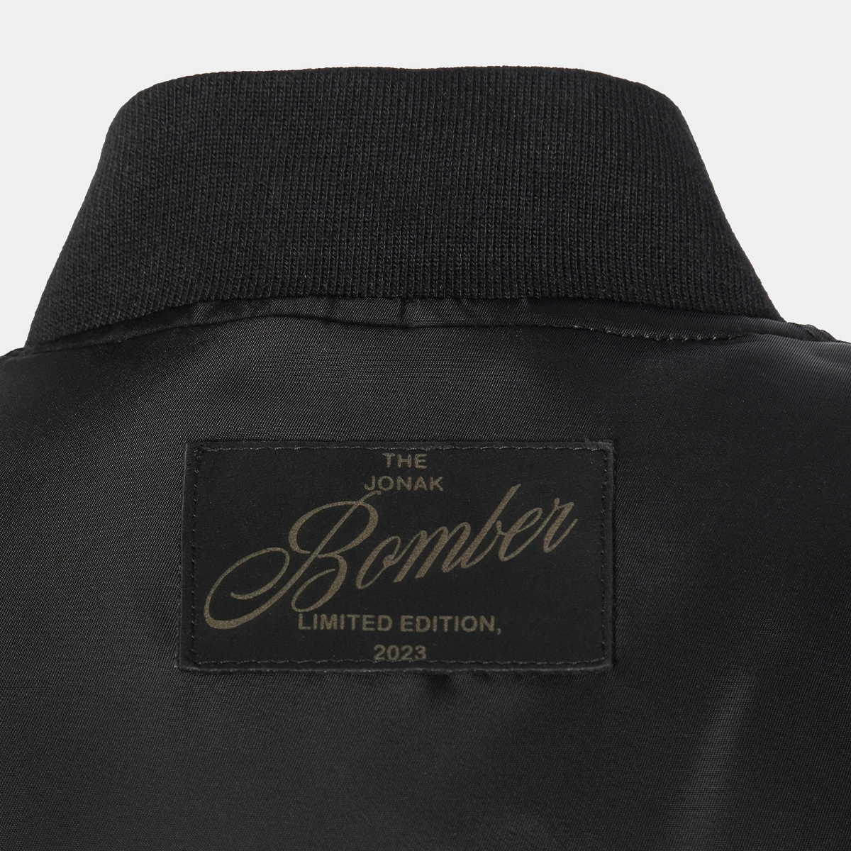 The Jonak Bomber - Jonak x Schott in black nylon | THE