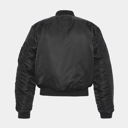The jonak bomber - jonak x schott in black nylon | the