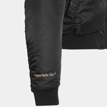 The jonak bomber - jonak x schott in black nylon | the