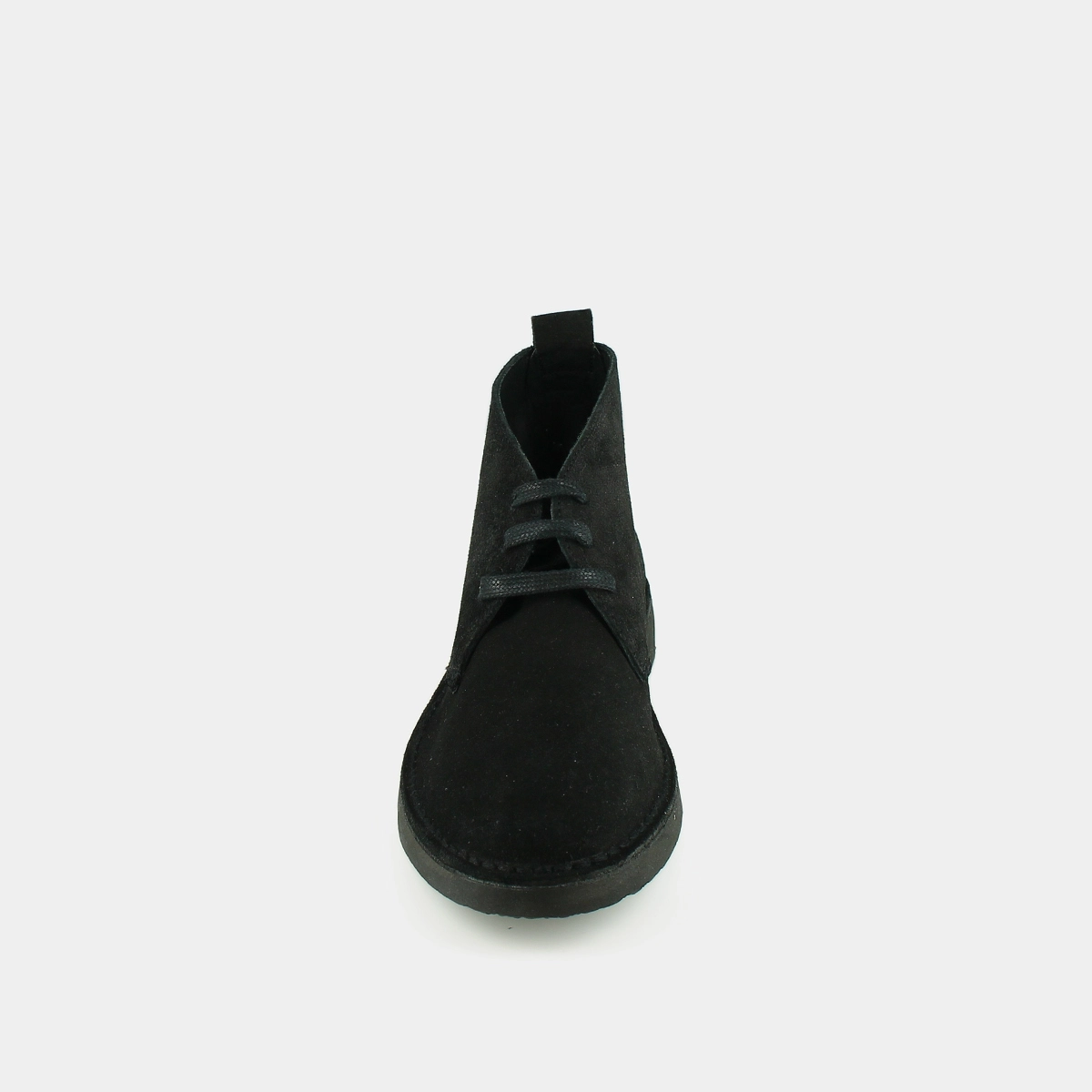 Lowboots with laces in black suede | MAXIME