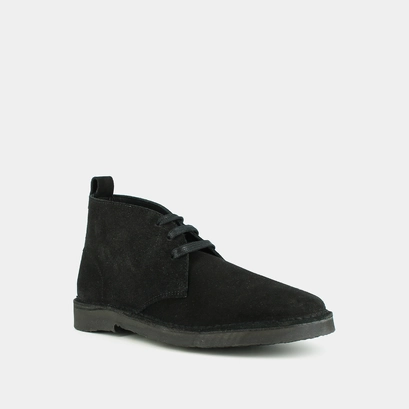 Lowboots with laces in black suede | maxime