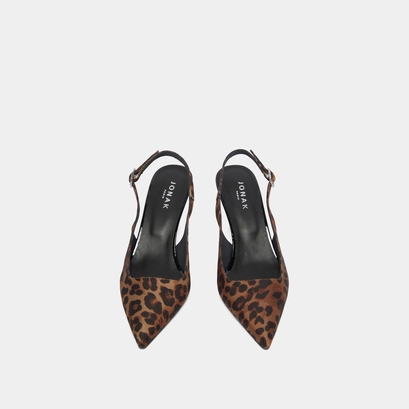 Slingbacks pumps in leopard | DIAMANTUS