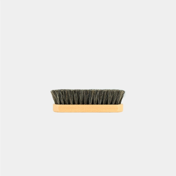 Shine brush removes dust and makes leather shine | shine brush